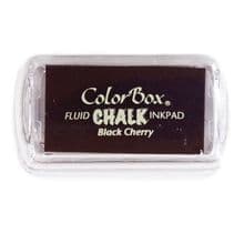 BLACK CHERRY - Colorbox Fluid Chalk Mini Ink Pad for paper, foil and clay craft